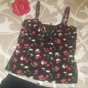 Torrid tankini top/skirt set